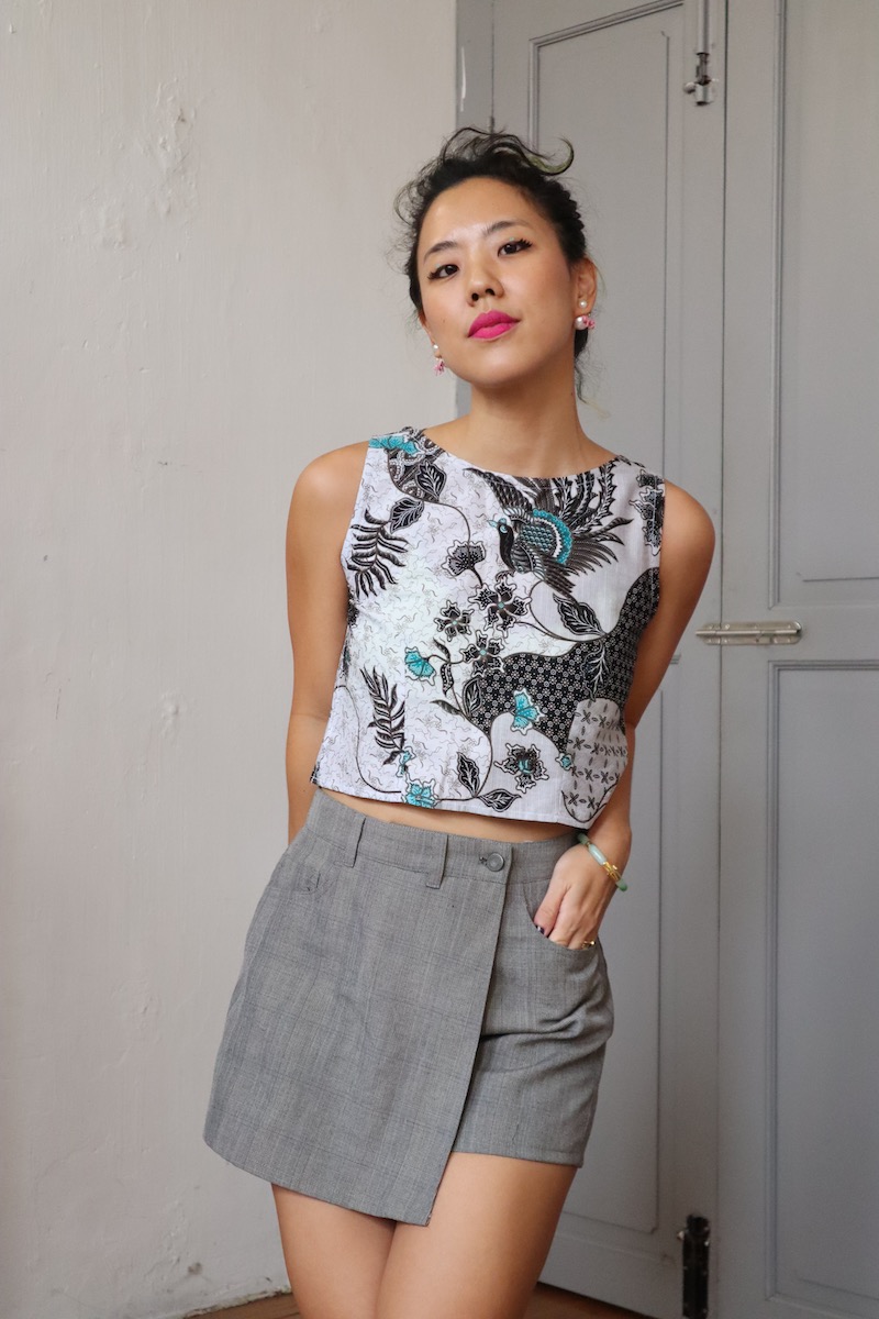 Green Mimosa Crop Top 7