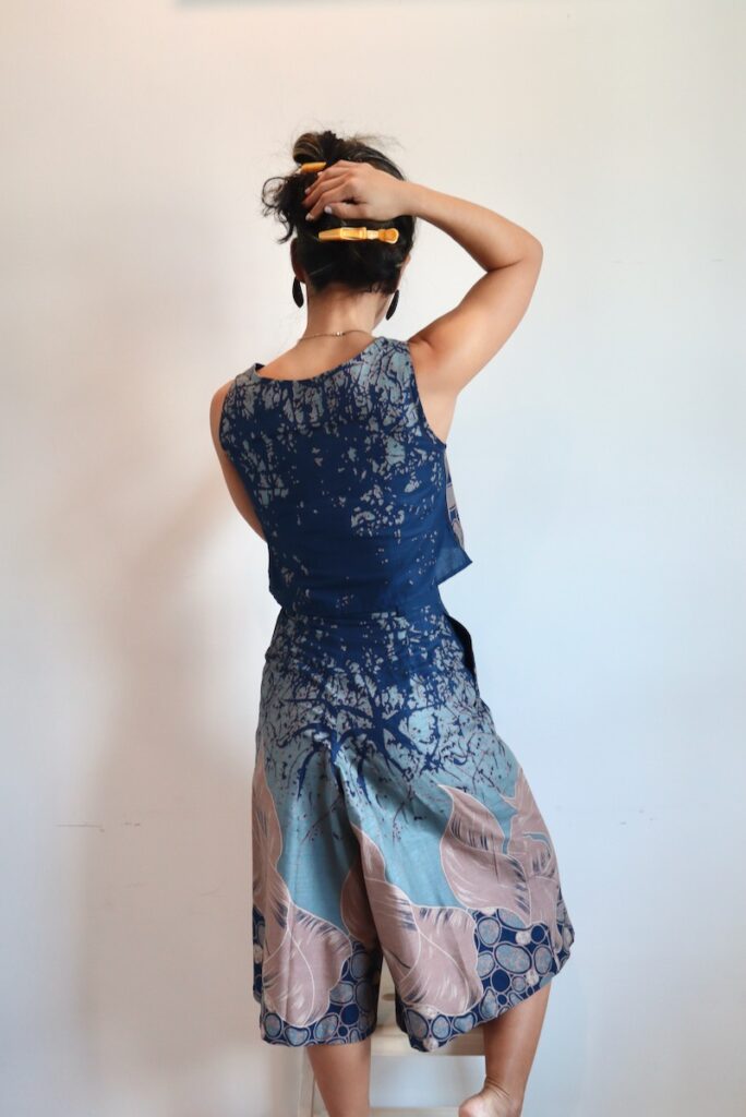 Pocahontas Batik Crop Top