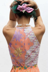 Pastels & Cream | Halter Crop Top