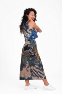 Flower Market & Mizu | Reversible Midi Skirt (MADE TO ORDER)
